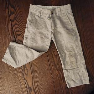 Janie and Jack Light Grey, Color dress pants, special occasions 2t